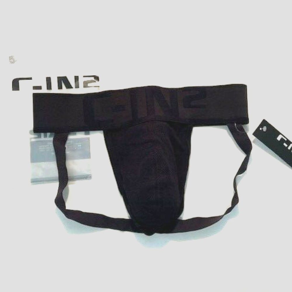 C-IN2  Size "Medium" Men's C-Theory Athletic Supporter - Black - Jockstrap
